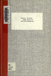 Cover of edition somehintsonpatte00morruoft