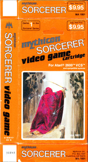 Sorcerer [MA1001] (Atari 2600) Box Scans (1200DPI)...