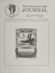 The Souvenir Card Journal: First Quarter 1999