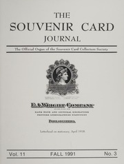 The Souvenir Card Journal: Fall 1991
