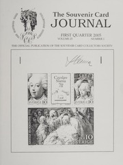 The Souvenir Card Journal: First Quarter 2005