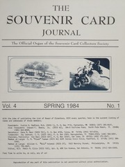 The Souvenir Card Journal: Spring 1984