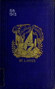Cover of edition soyersculinaryca00soye_0
