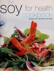Cover of edition soyforhealth0000hayt