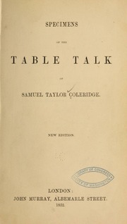 Cover of edition specimensoftabl00cole