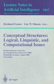 Conceptual structures : logical, linguistic, and c
