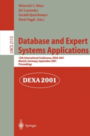 Database and Expert Systems Applications [electron