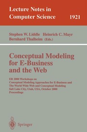 Conceptual modeling for E business and the Web : E