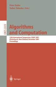 Algorithms and computation : 12th international sy