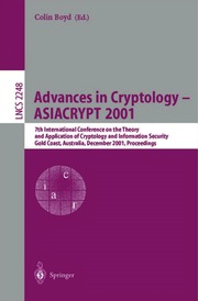 Advances in cryptology  ASIACRYPT 2001 : 7th Inter