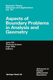 Aspects of Boundary Problems in Analysis and Geome