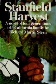 Cover of edition stanfieldharvest00ster