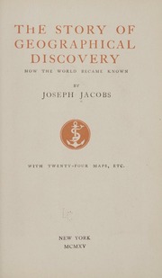 Cover of edition storyofgeographi00jaco
