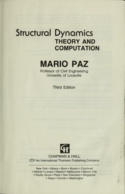 Cover of edition structuraldynami00pazm