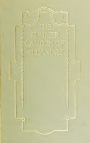 Summer Garden Of Pleasure, The Batson, H  M  ( Hen...