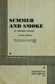 Cover of edition summersmoke00will