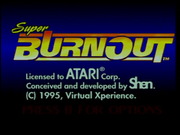 Super Burnout Atari Jaguar PAL Gameplay