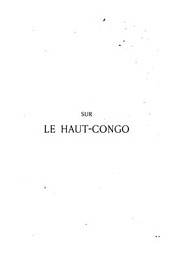 Cover of edition surlehautcongo00coqugoog