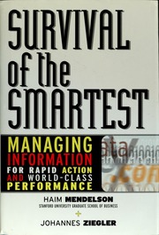 Cover of edition survivalofsmarte00mend