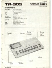 Roland TR-505 Service Notes : Free Download, Borrow, and Streaming 