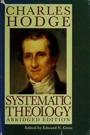 Cover of edition systematictheol000hodg