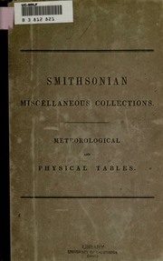 Cover of edition tablesmeteophys00guyorich