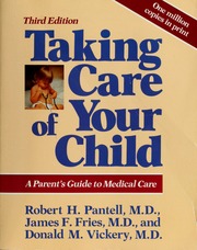 Cover of edition takingcareofyour3rd00pant