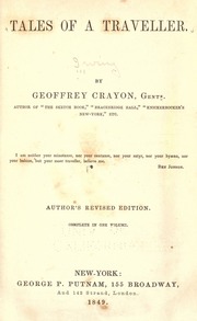 Cover of edition talesofatravelle00irvirich