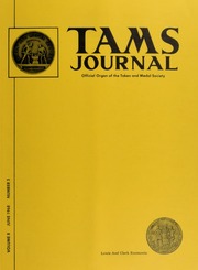TAMS Journal, Vol. 8, No. 3 (Part 1)