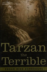Cover of edition tarzanterrible0000burr