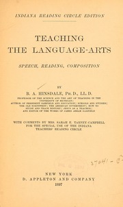 Cover of edition teachinglanguag00hins