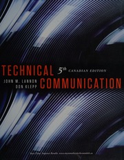 Cover of edition technicalcommuni0000lann