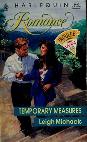 Cover of edition temporarymeasure00mich