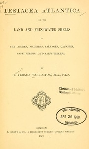 Cover of edition testaceaatlantic00woll