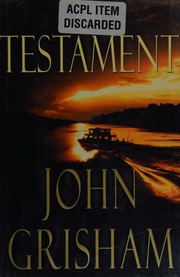 Cover of edition testament0000gris_c0p3