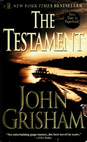 Cover of edition testament00gris