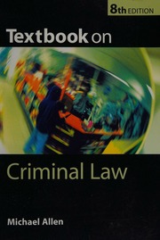Cover of edition textbookoncrimin0000alle_c5d4