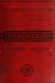 Cover of edition thackeray00trol