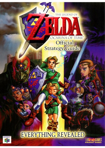 Nintendo Player's Guide (N64) Legend of Zelda Ocarina of Time : Free  Download, Borrow, and Streaming : Internet Archive