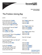 problem solving rap second step