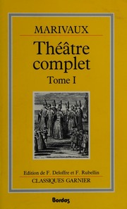 Cover of edition theatrecomplet0000mari