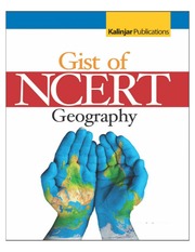 The Gist Of NCERT Geography