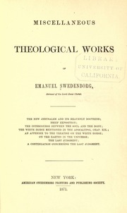 Cover of edition theologicalsweden00emanrich