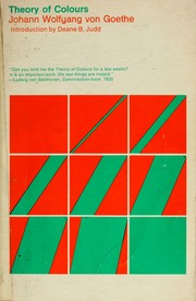 Cover of edition theoryofcolours00goet