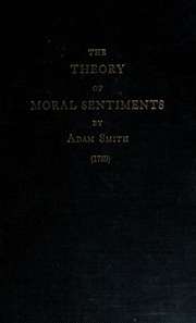 Cover of edition theoryofmoralsen0000smit