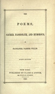 Cover of edition thepoemssacredpa00williala