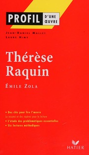 Cover of edition thereseraquinemi0000mall