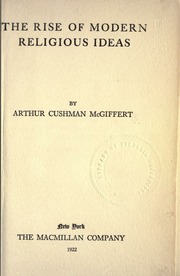 Cover of edition theriseofmodern00mcgiuoft