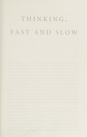 Cover of edition thinkingfastslow0000kahn_o1l6