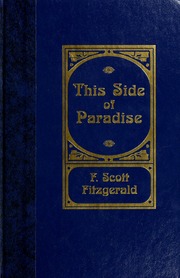 Cover of edition thissideofparadi00fitz
